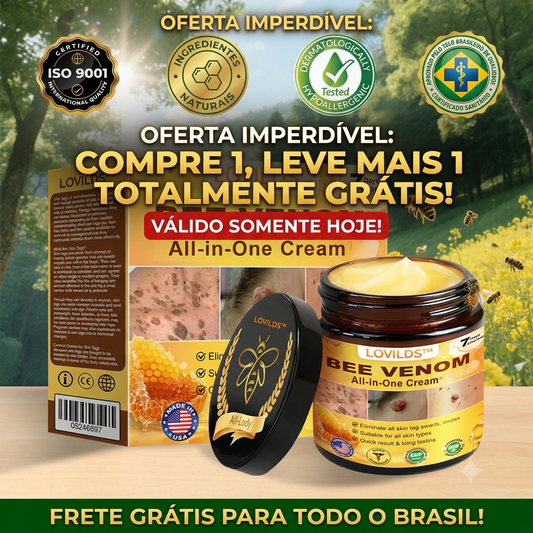 Creme 𝐁𝐞𝐞 𝐕𝐞𝐧𝐨𝐦 - 💥 Compre 1 e Leve mais 2 — Só Hoje